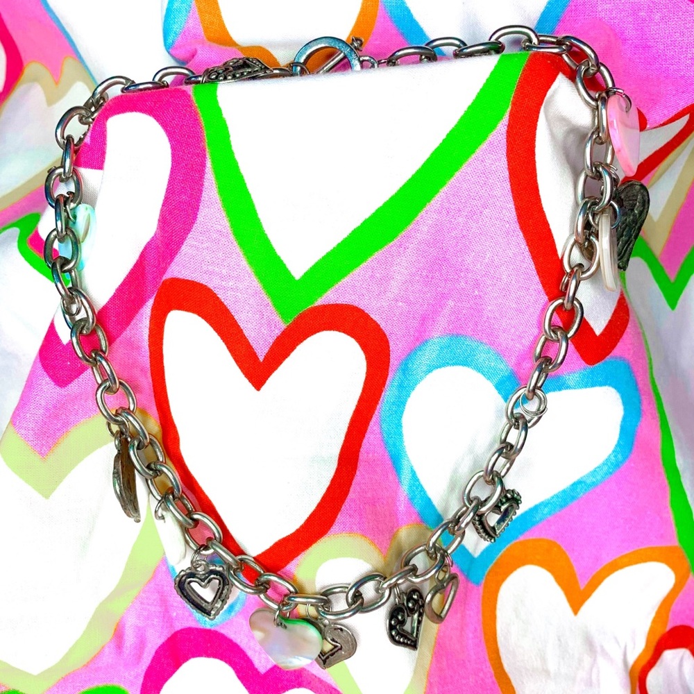 Y2K chunky chain short necklace